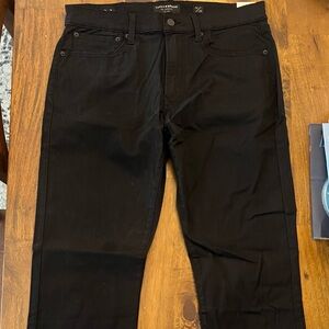 Men’s Black Lucky Brand Slim Straight Pants